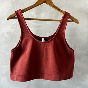 Ilana Kohn size small (lightly worn) terry tank in orange terra color size Small